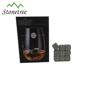 Whisky personalizado refrigeração pedras vinho cubo pedra